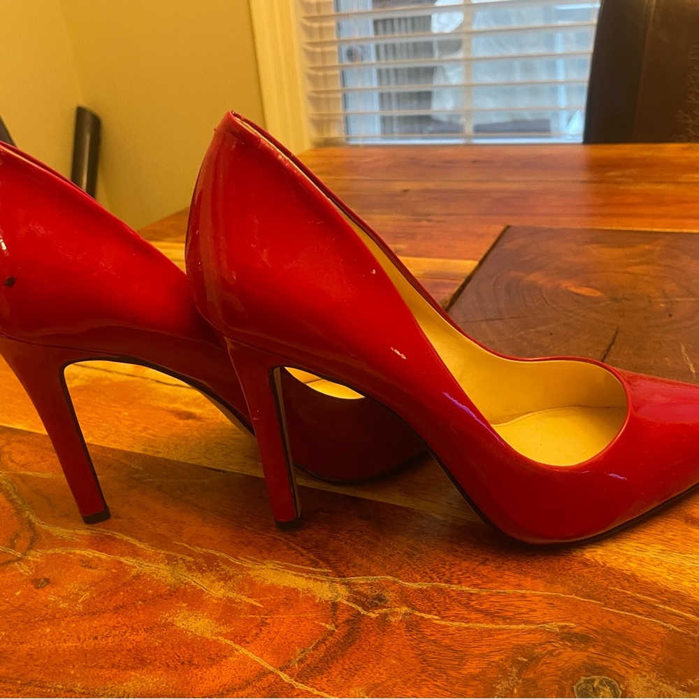 Jessica Simpson Red Heels - Picture 4 of 7